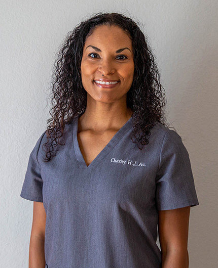 Chasity Brown, Clinic Director - Licensed Acupuncturist, Licensed Massage Therapist, and Herbalist - Essence Acupuncture & Wellness - Traditional Chinese Medicine Healthcare
